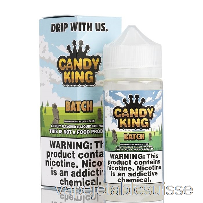 Lot Vape Suisse - Candy King - 100ml 0mg